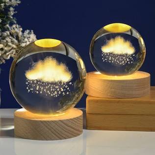 Crystal Ball LED Night Lamp