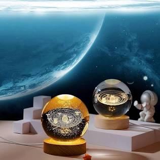 Crystal Ball LED Night Lamp