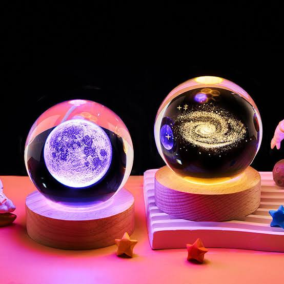 Crystal Ball LED Night Lamp